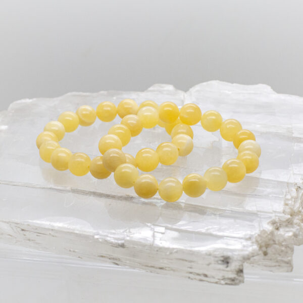 orange calcite bracelet