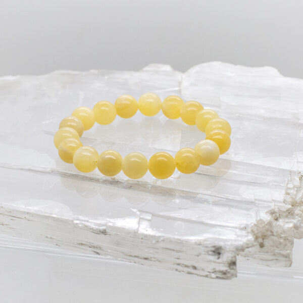 orange calcite bracelet