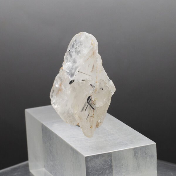 tourmalined quartz polished chunk