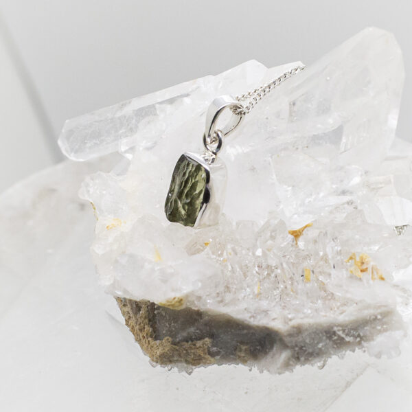 moldavite pendant