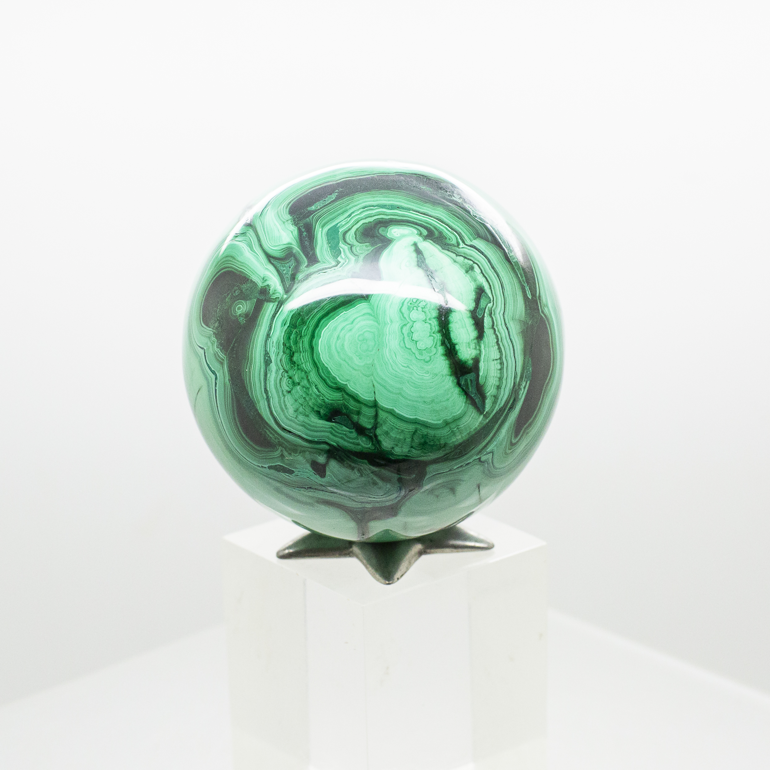 malachite sphere