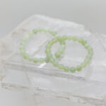 new jade 8mm bead bracelet