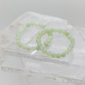 new jade 8mm bead bracelet