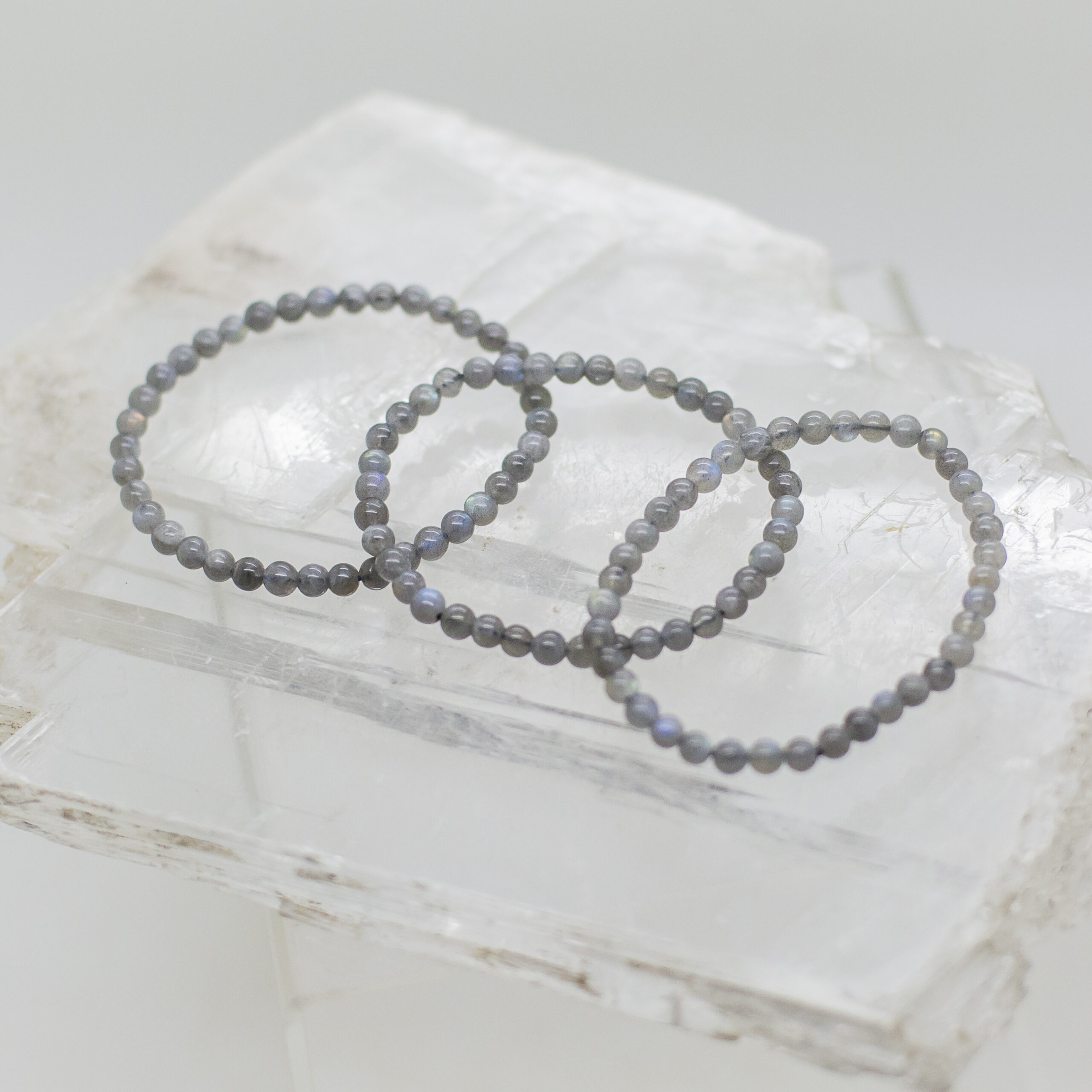 labradorite 6mm bracelet