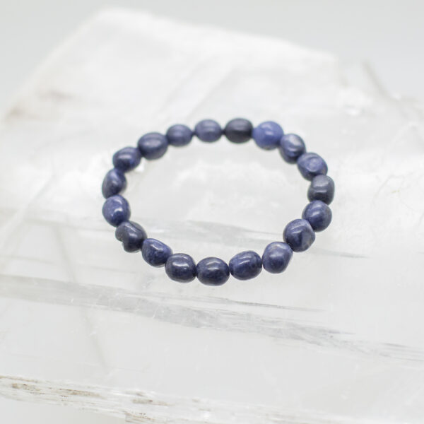 sapphire tumble stone bracelet