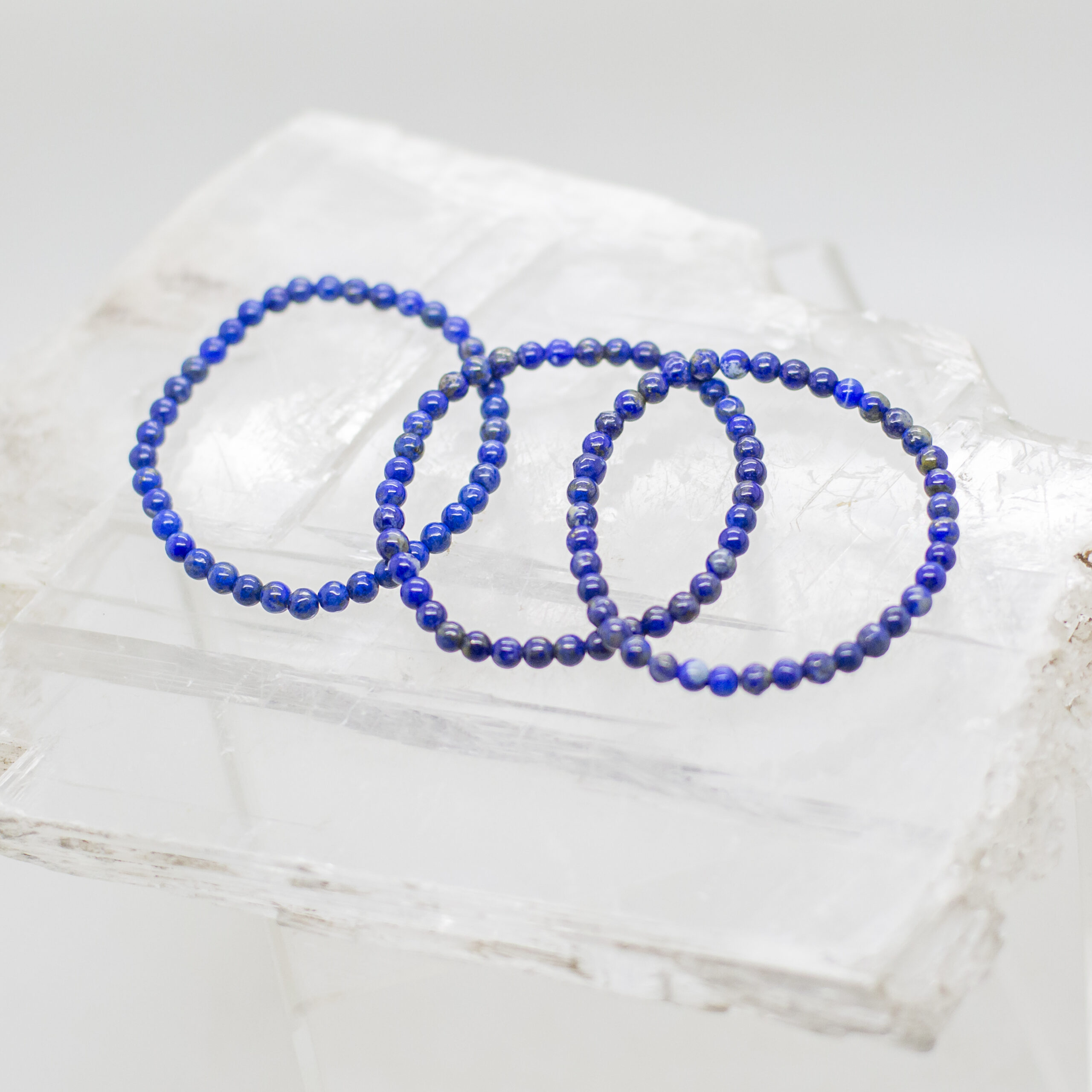 lapis lazuli 6mm bead bracelet