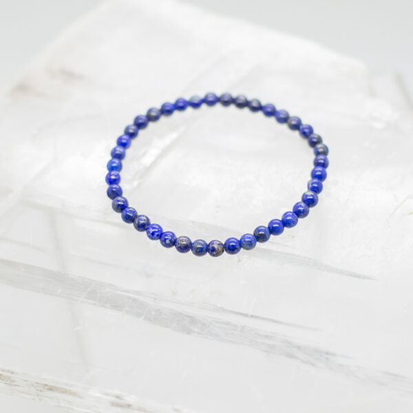 lapis lazuli 6mm bead bracelet