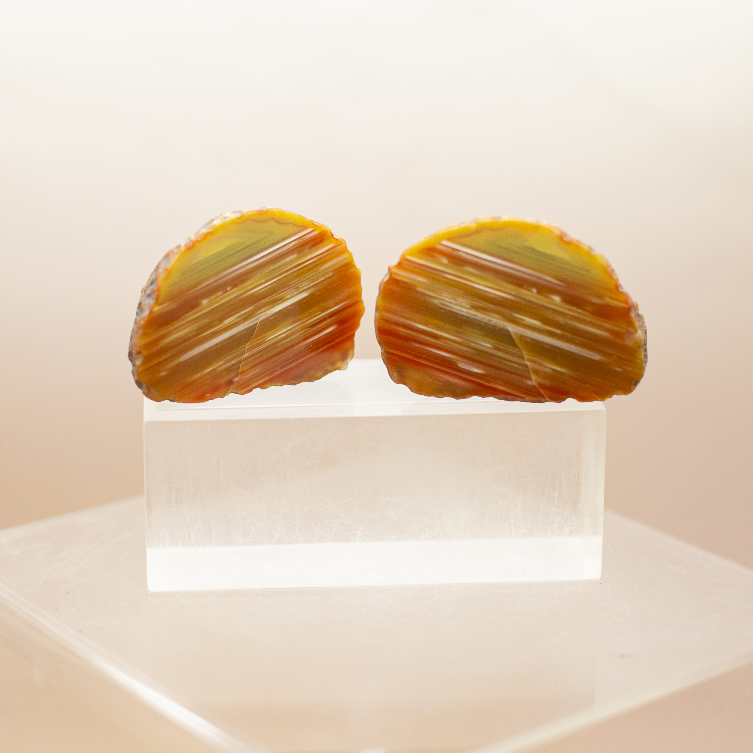 agate creek geode pair