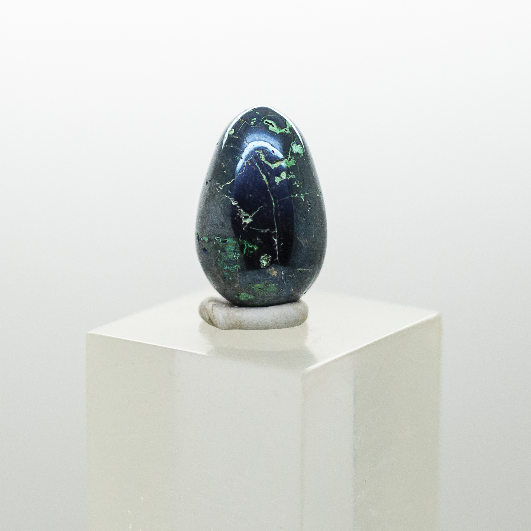 covellite tumbled stone