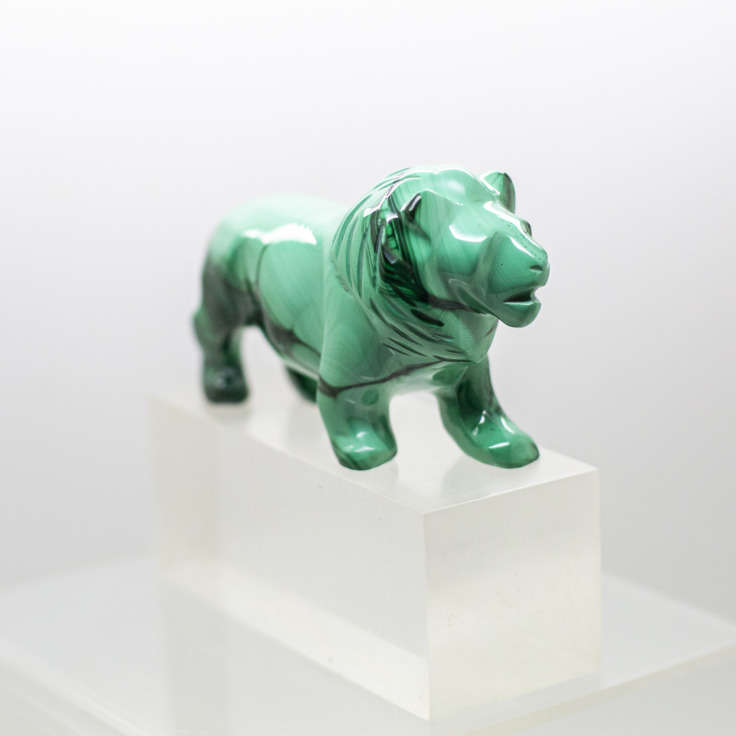 malachite lion