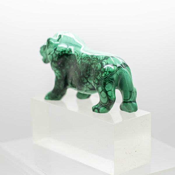 malachite lion