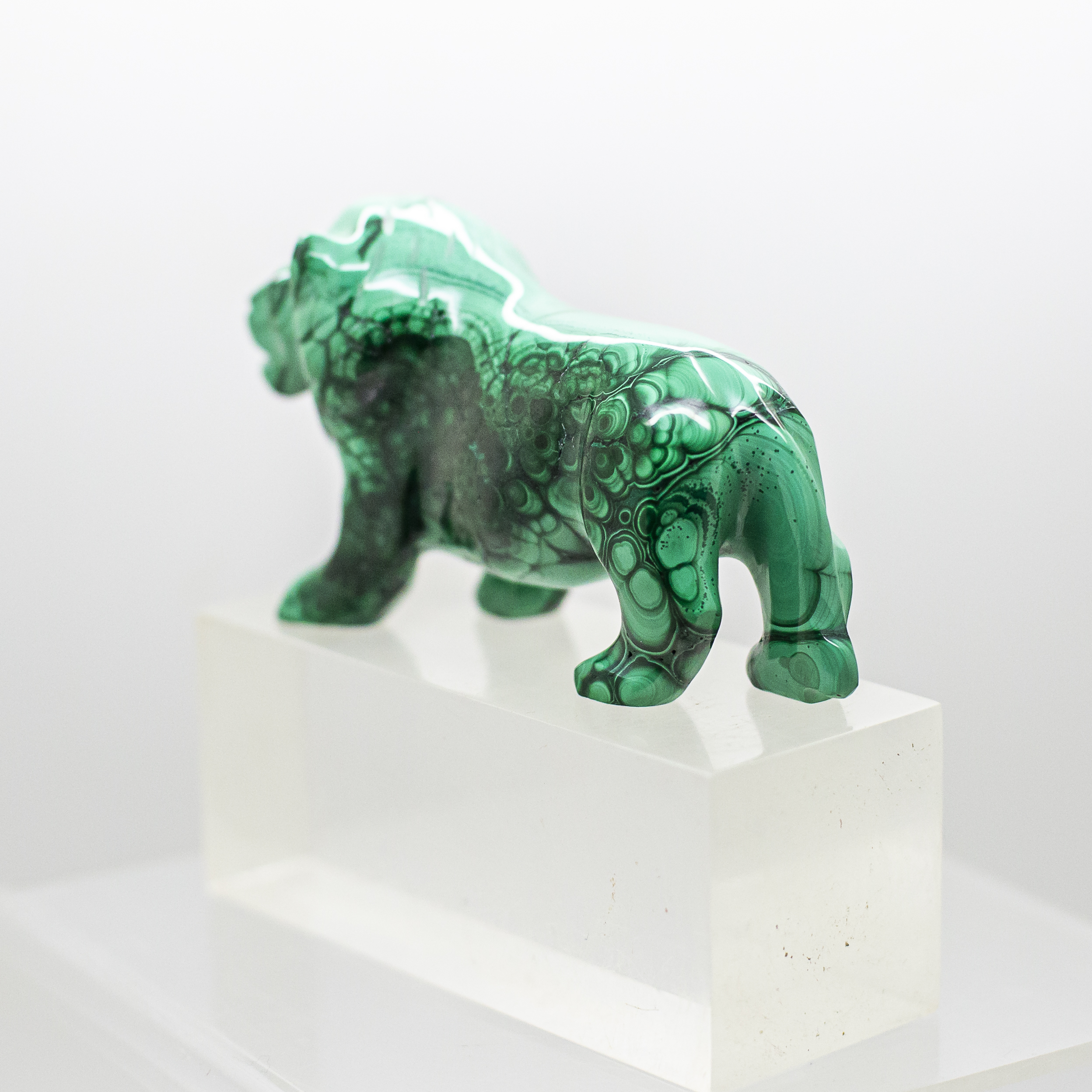 malachite lion