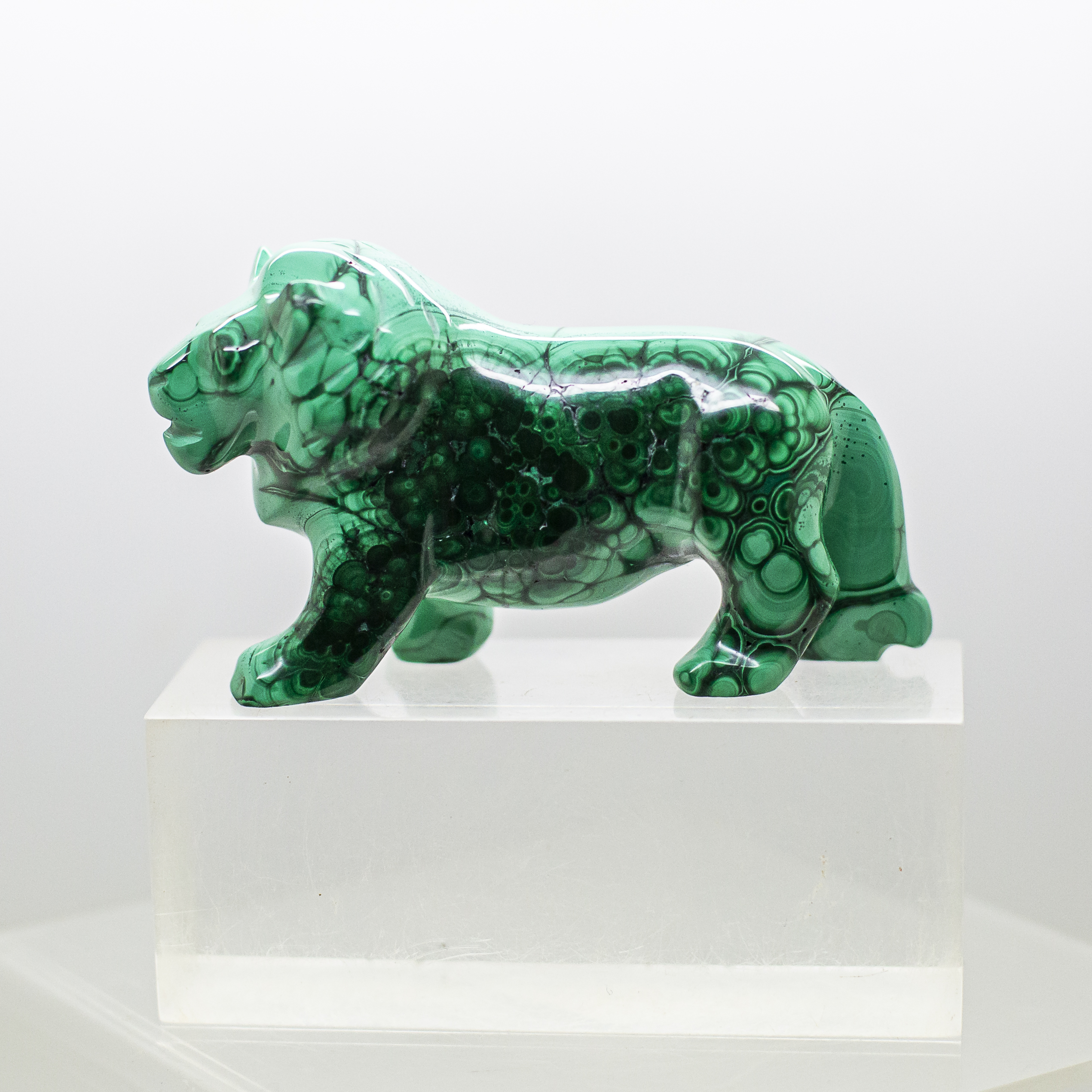 malachite lion