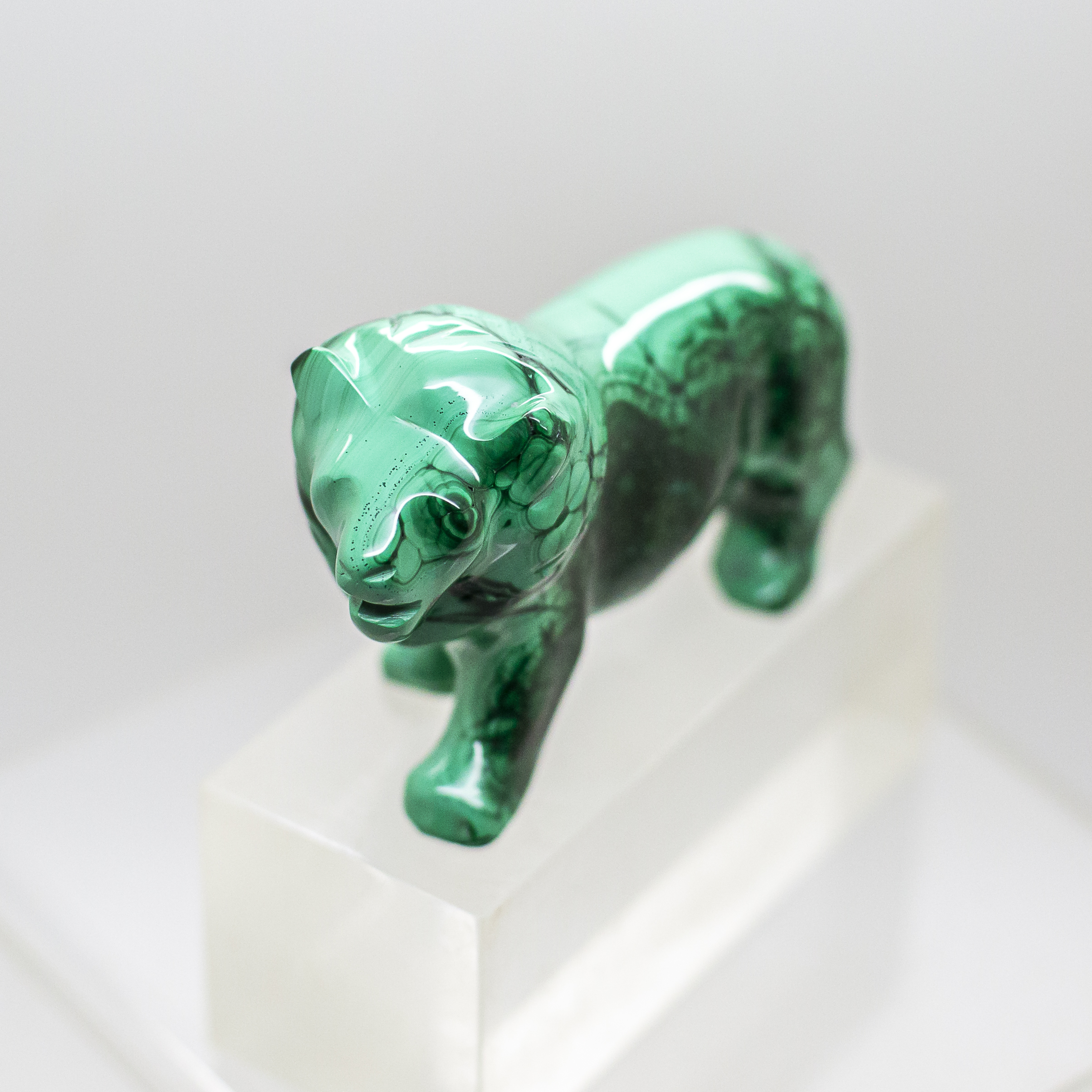 malachite lion