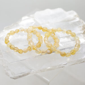 citrine tumbled bracelet