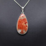 red jasper pendant