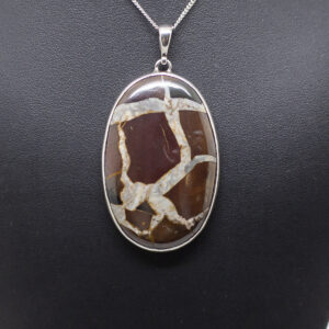Septarian pendant