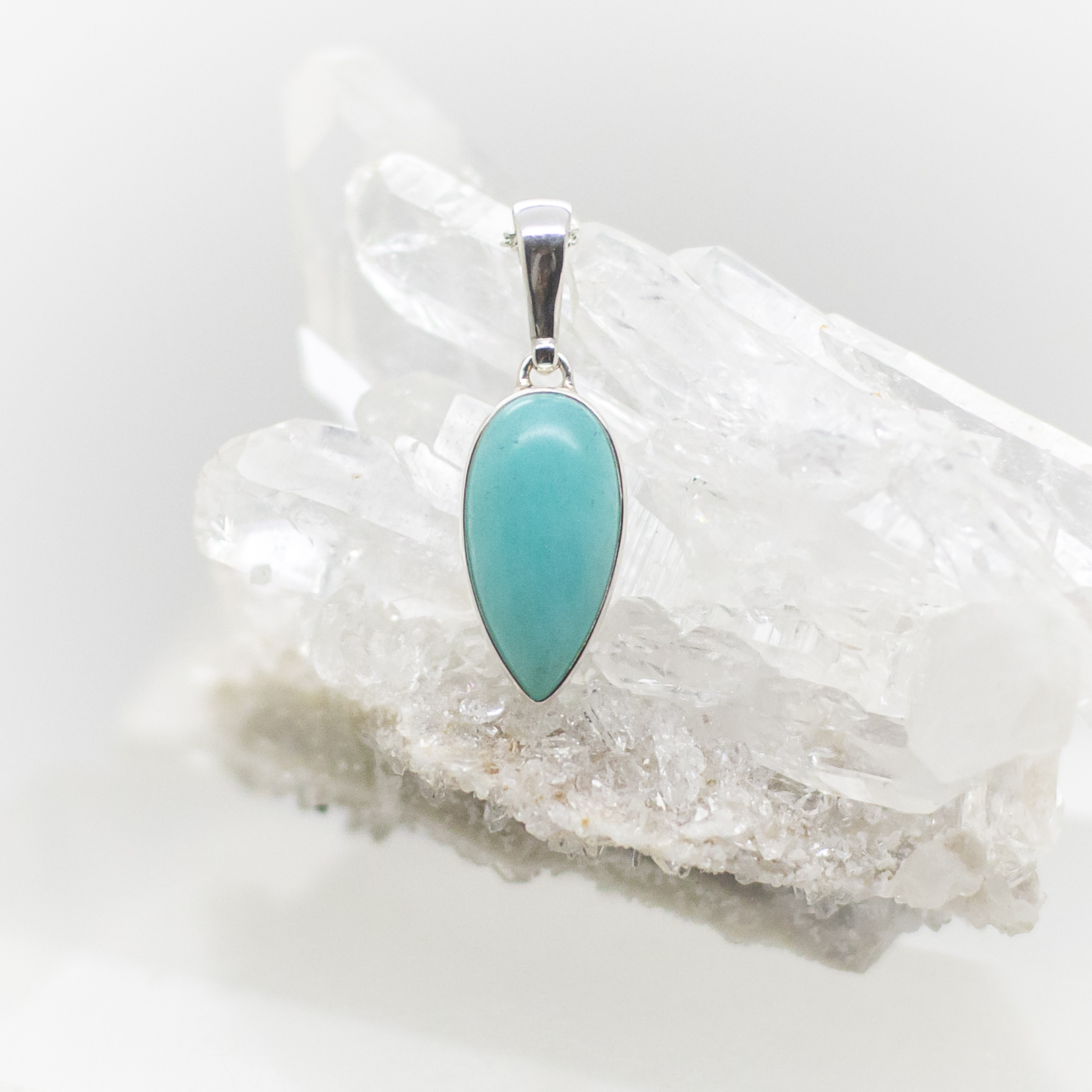 amazonite pendant
