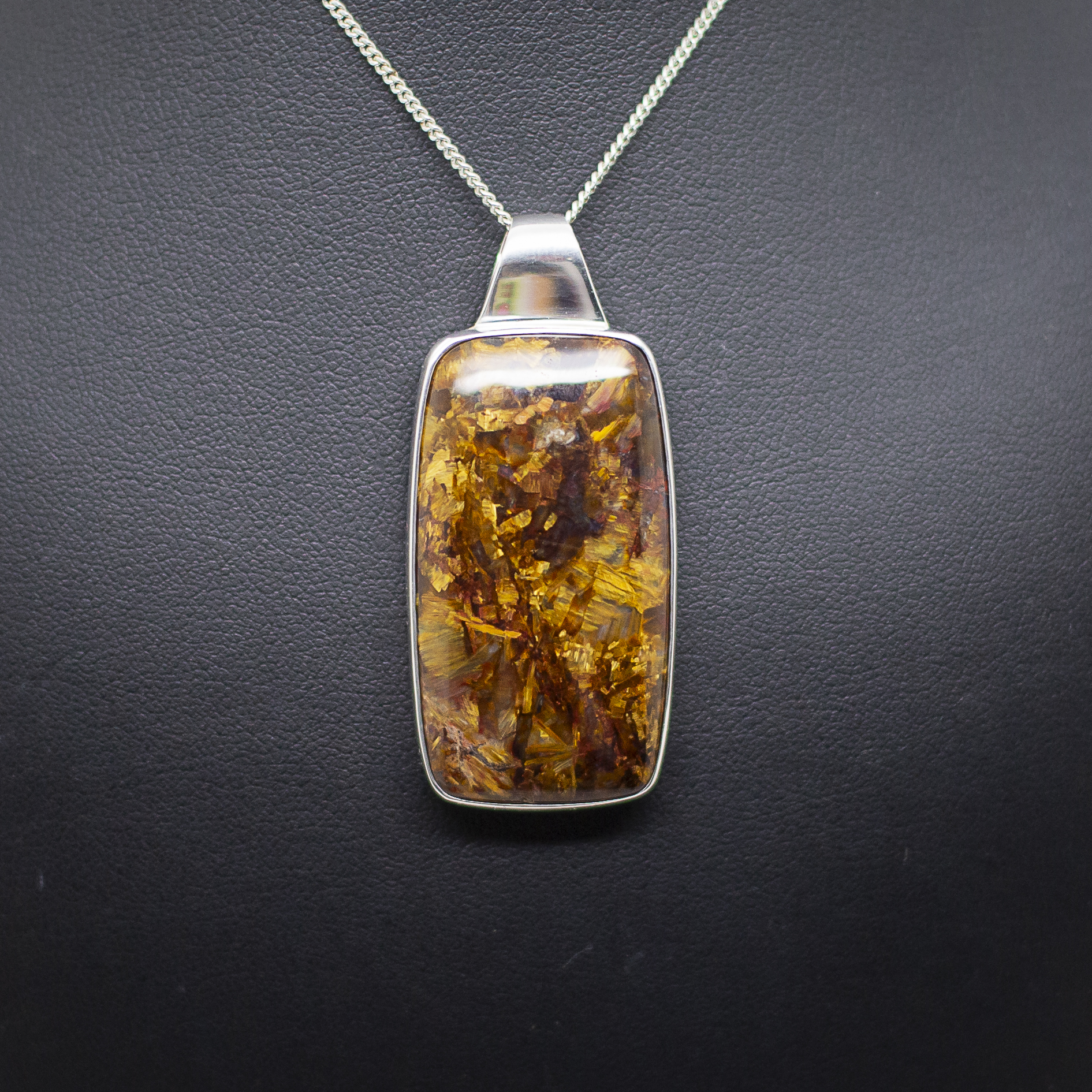 pietersite pendant
