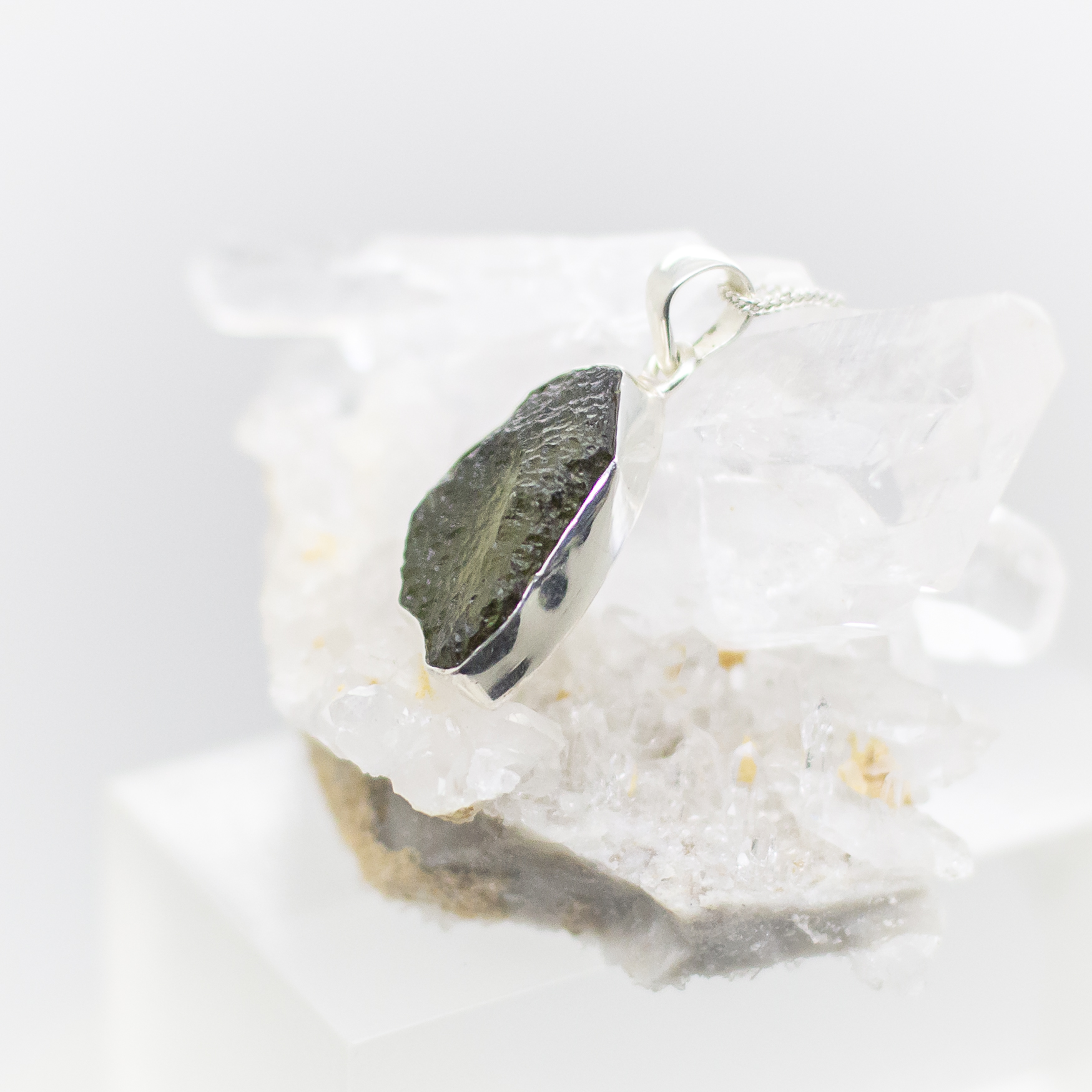 moldavite pendant