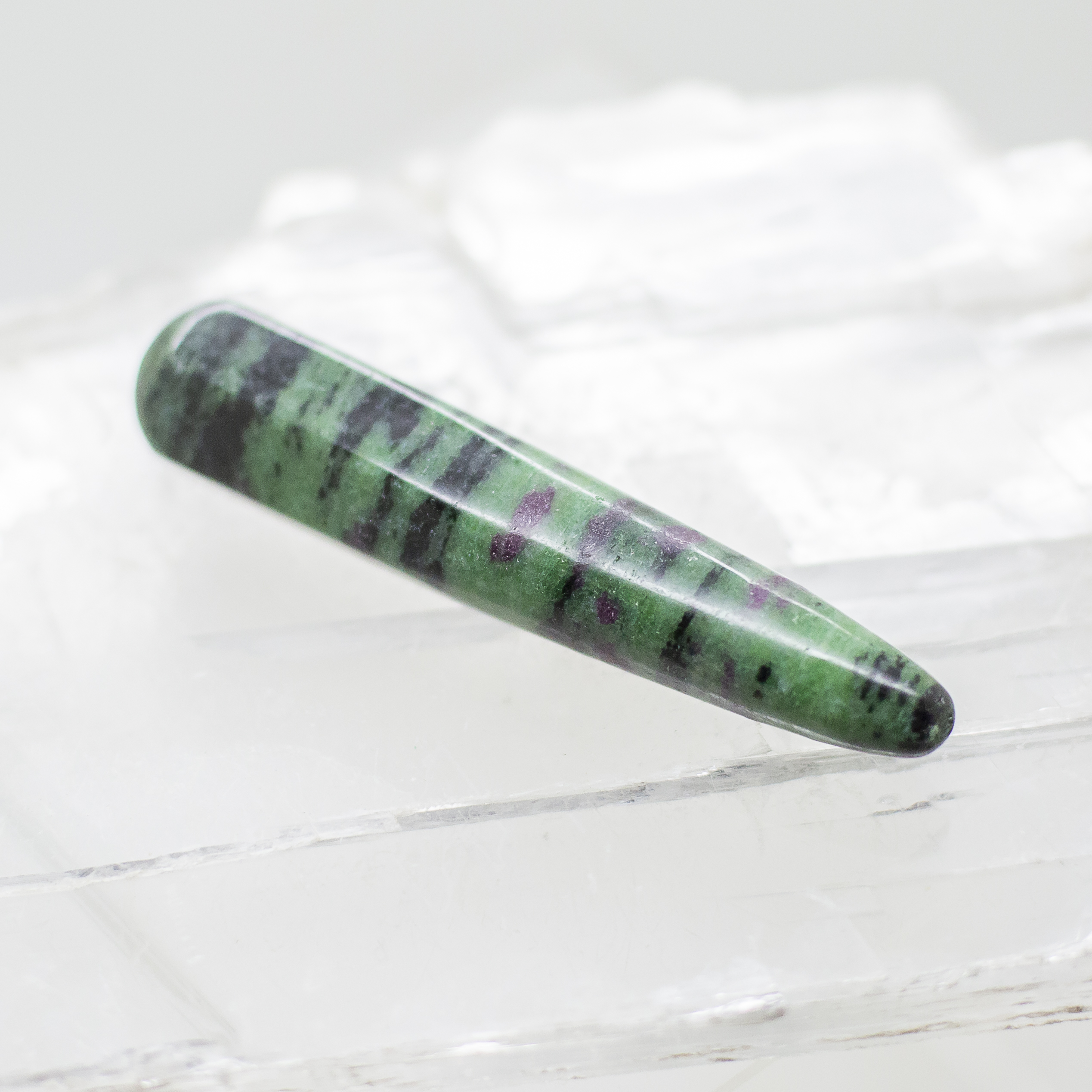 ruby zoisite massage wand