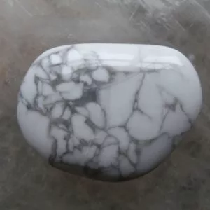Howlite Hand Stone