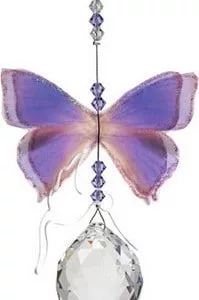 Suncatcher Butterfly Purple Azure