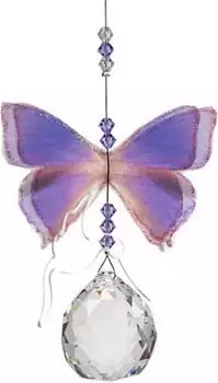 Suncatcher Butterfly Purple Azure