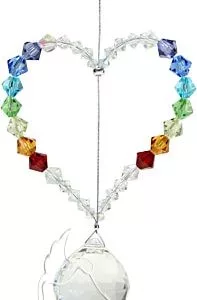 Chakra Heart Suncatcher