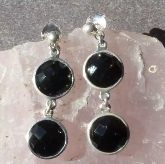 Black Onyx Earrings