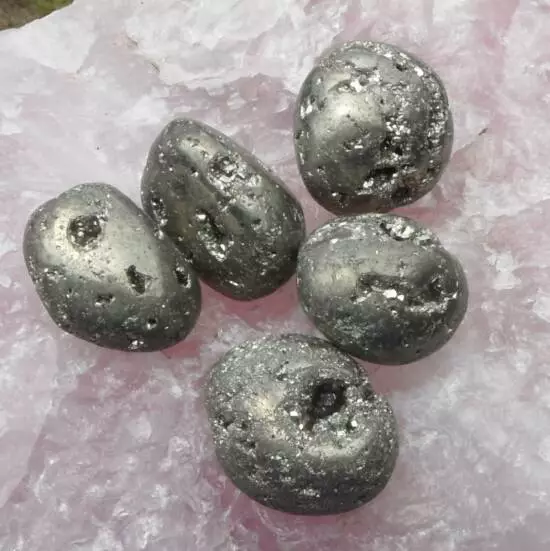 Pyrite Tumbled