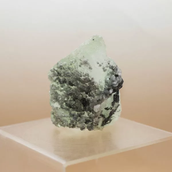 Green Fluorite Cluster back