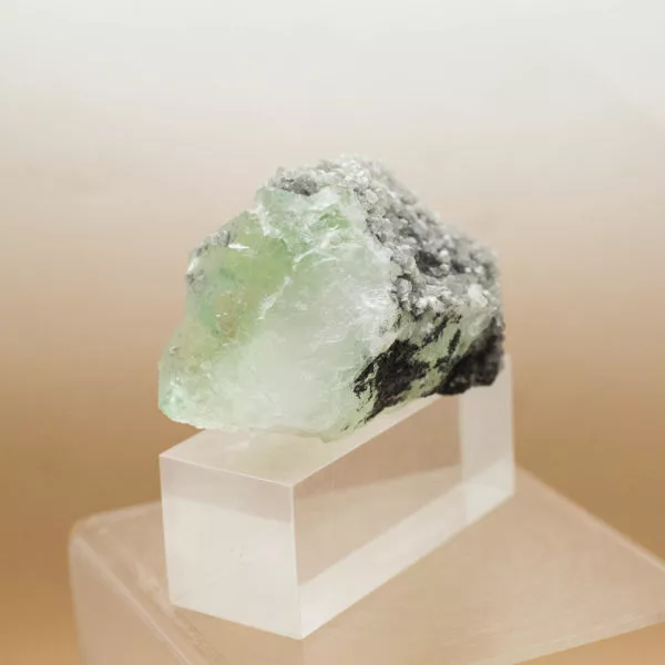 Green Fluorite Cluster side