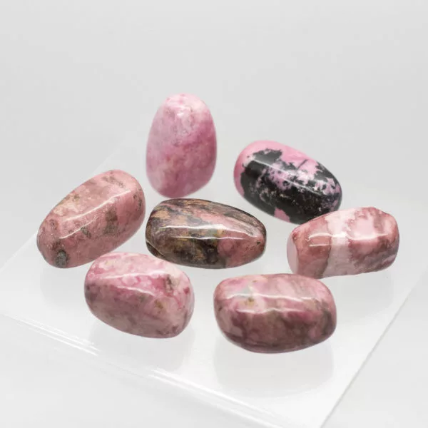 Thulite Tumbled Stones