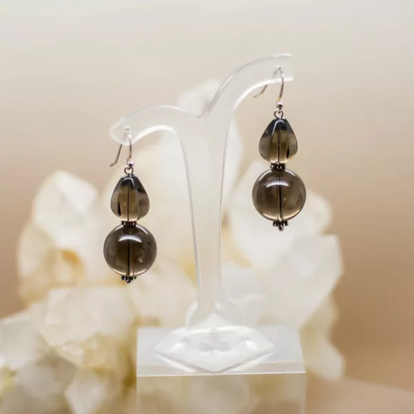 Smokey Quartz Earrings