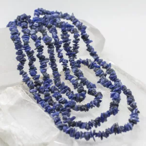 Sodalite Chip Bead Necklace