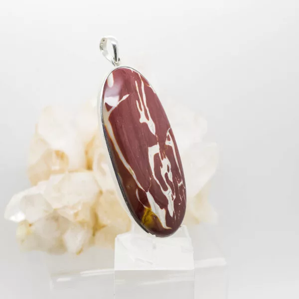 Mookite jasper pendant side 4