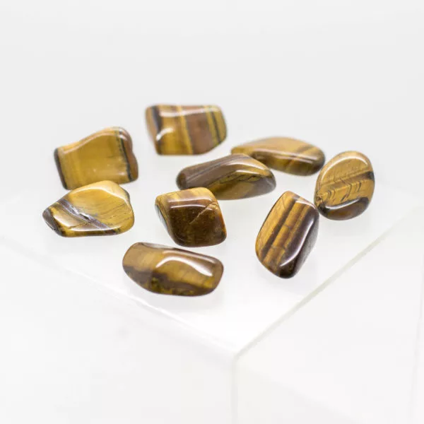 Tiger Eye Tumbled Stones