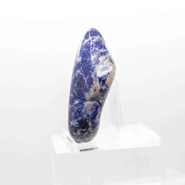 Sodalite Hand Stone side