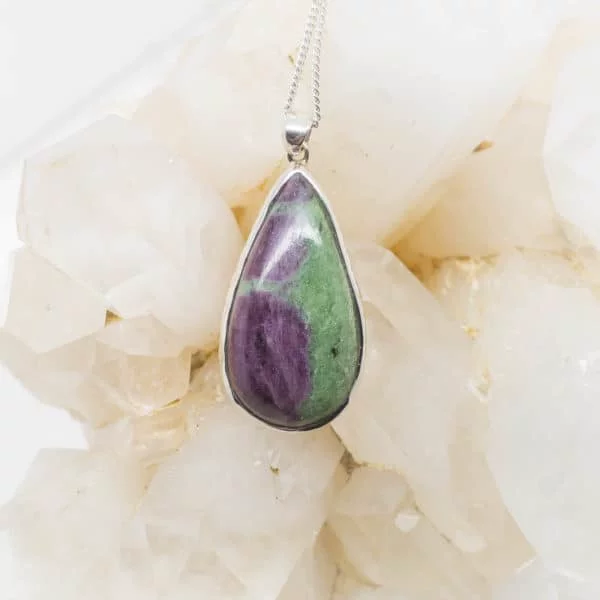 Ruby Zoisite Pendant (1)