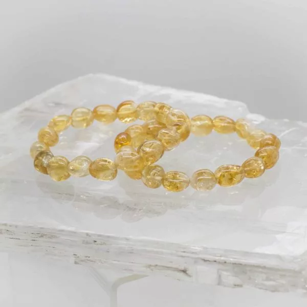 Citrine Tumbled Bracelet (1)