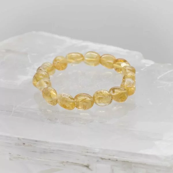 Citrine Tumbled Bracelet (2)