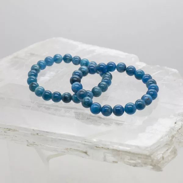 Apatite Bead Bracelet (1)