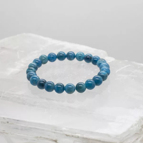 Apatite Bead Bracelet (2)