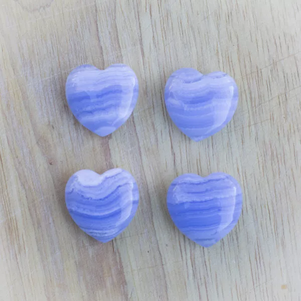 Blue Lace Agate Heart (1)