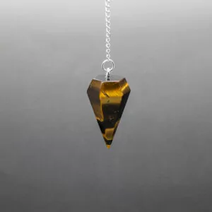 tiger eye pendulum