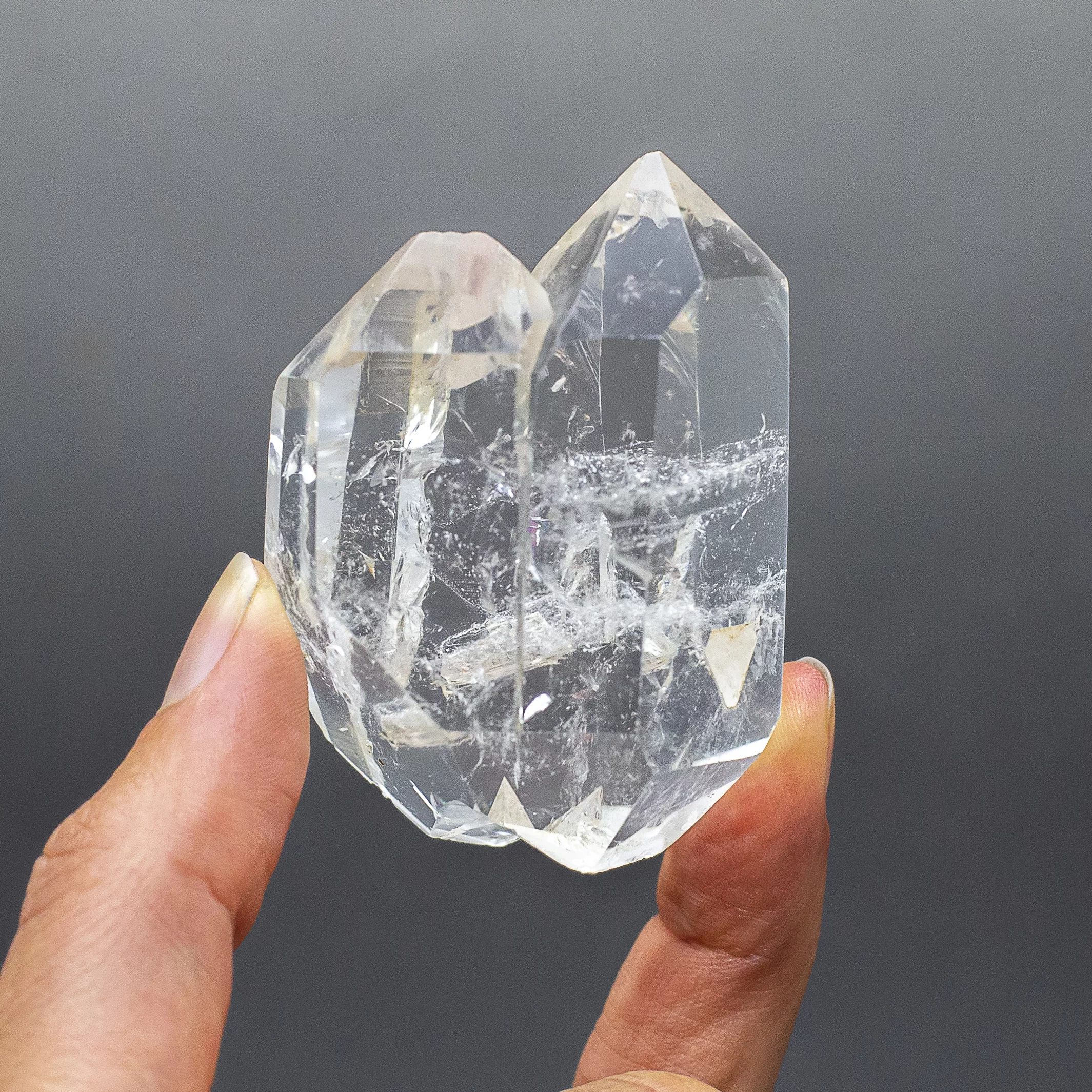 Shop Clear Quartz Twin Crystal 4525