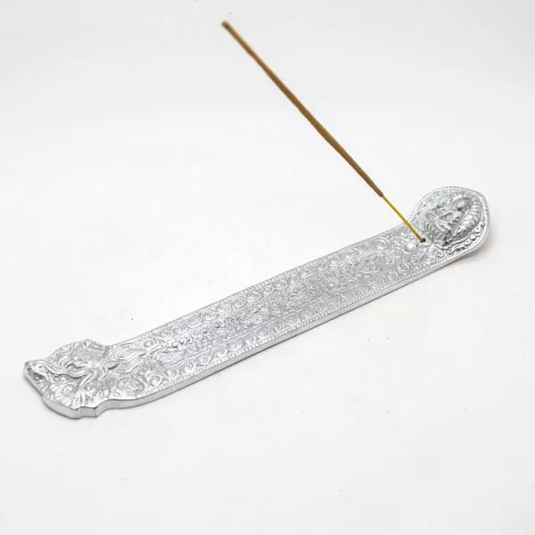 patterned metal incense holder