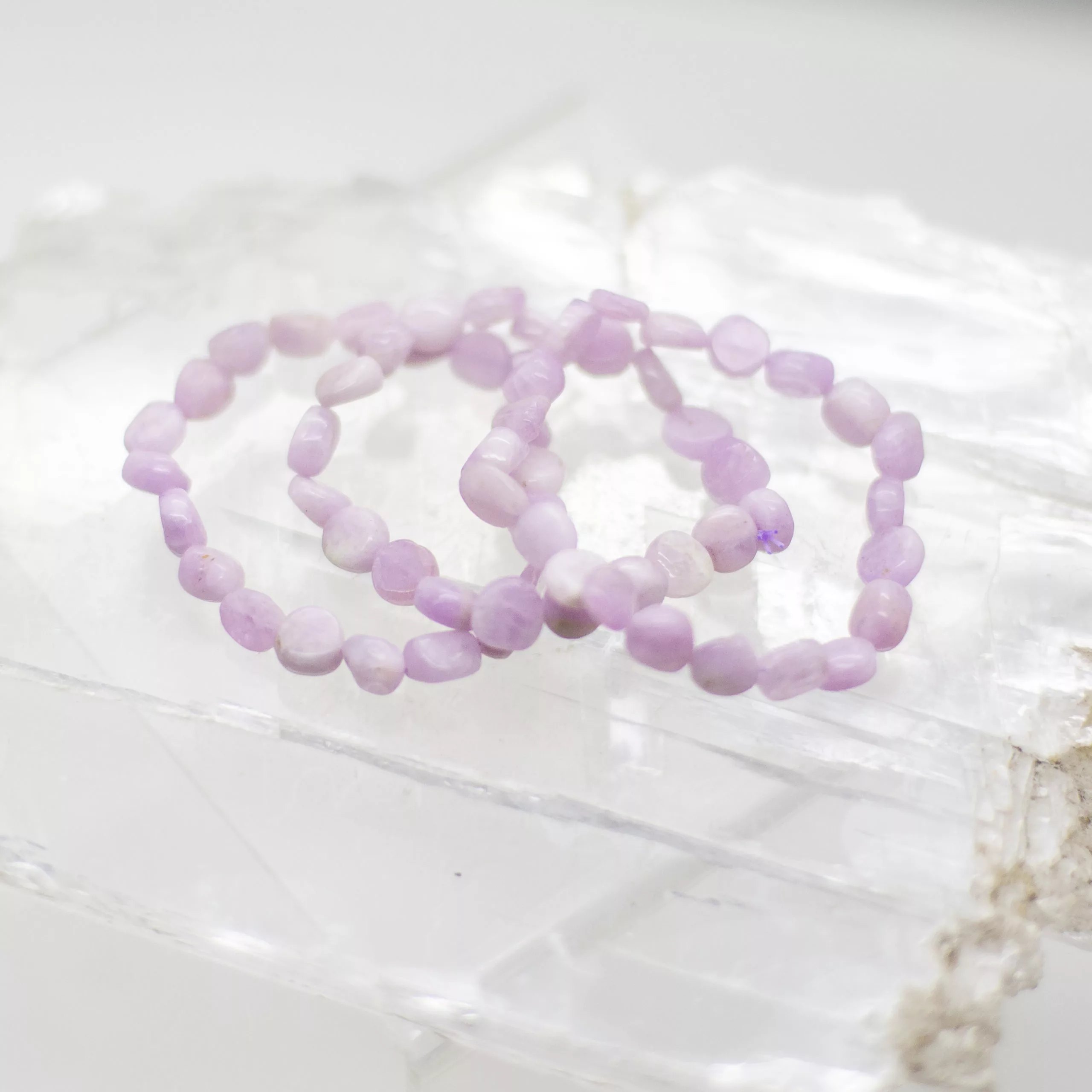 Kunzite bracelet on sale