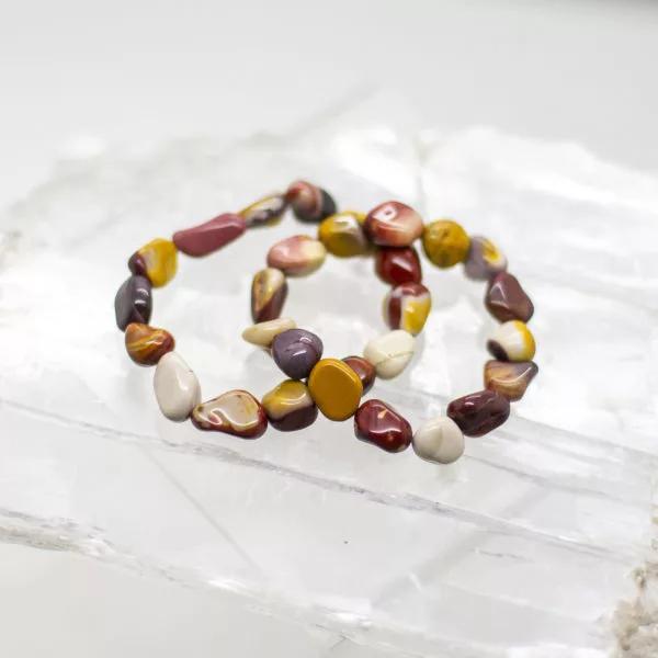 mookite tumbled stone bracelet (1)